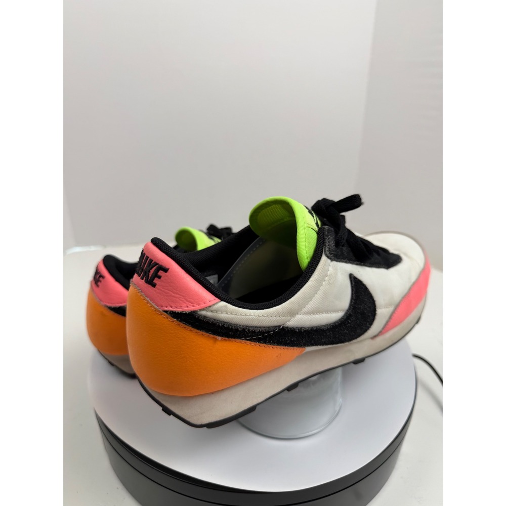 Nike Waffle Black Pink Lime Green Running Walking Tennis Shoe Sneakers Womens 10 - Picture 7 of 16